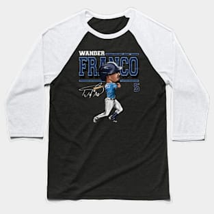 Wander Franco Tampa Bay Cartoon Baseball T-Shirt